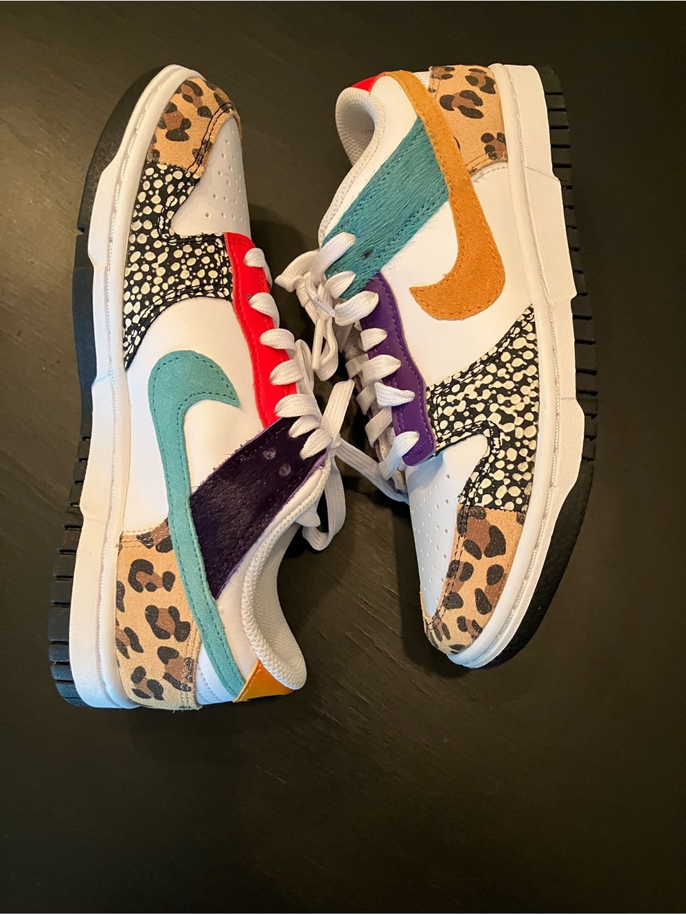 RARE Nike Wmns Dunk Low SE Safari Mix Sneakers Shoes NEW - Picture 5 of 10